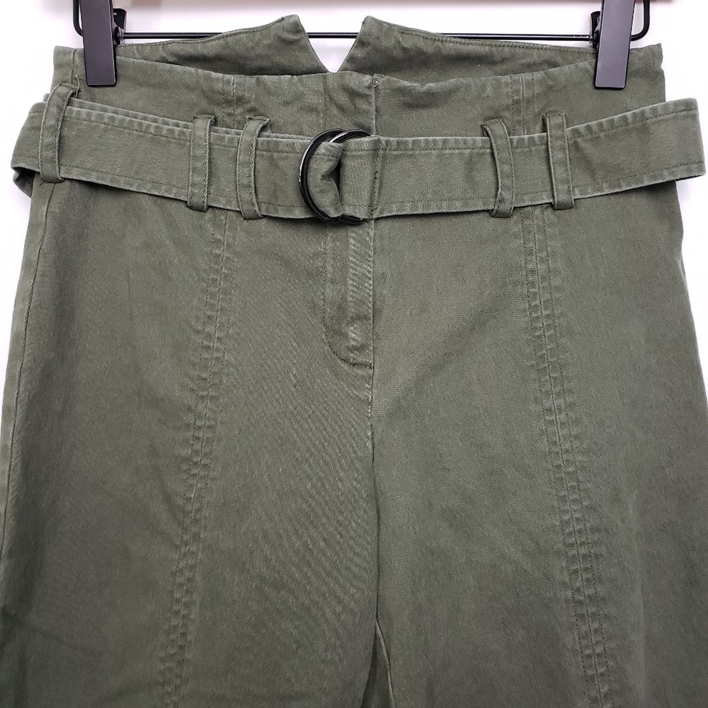 Scripted Rio Green Side Lace Up Buckle Pants - Picture 4 of 7